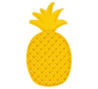 Duvo+ Anti-schling-matte Ananas Jaune 30x16cm pour Chiens, Au