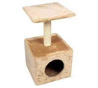 Duvo+ Arbre À Chat Christa Beige 31x31x57 Cm Pour Chats, Sisal, Doux, Maison