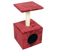 Arbre à chat Duvoplus Christa Rouge 31x31x57 cm