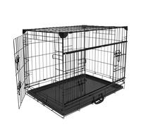 Duvo+ Cage Fer Ninja Edition Avec Porte Coulissante 107x71x79cm Noir
