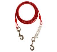Laisse pour chien avec ressort Duvoplus Heavy Duty Rouge 600x15x2,5 cm