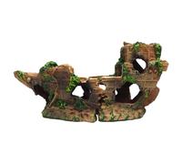 Duvo+ Décoration D'Aquarium Épave 22,5x7,5x12,5cm Eau Douce/Eau Salée