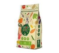 Duvo+ duvoplus, Garben Bites Veggie Small en Sachet 6cm -18pcs Couleurs mélangées, pour Chien, Délicieux Snacks végétariens, sans Gluten, Dental Care, pour Une Haleine Fraiche