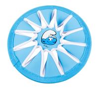 Jouet pour chien frisbee Duvoplus Schtroumpfs Costaud Bleu 24,5x24,5x1 cm