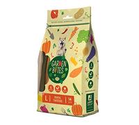 DUVO+ Garden Bites Fruity Friends 7cm, 14pc - Snacks Chiens Végétariens, Goût Fruité, sans Gluten, Soin Dentaire, Haleine Fraîche