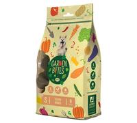duvoplus, Garden Bites Vegan Bones Large 11 cm, Sachet de 8 pièces, Couleurs mélangées, pour Chien, Délicieux Snacks végétariens, sans Gluten, Dental Care, pour Une Haleine Fraiche