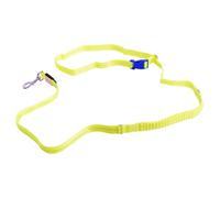 Laisse pour chien jogging lumineux USB Led Duvoplus Jaune 16x3,5x24 cm