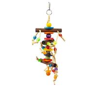 Duvo+ Jouet Oiseau Blocs 28x10, 2cm pour Tous Les Oiseaux Kletterspaß