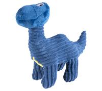 Duvo+ Jouet Pour Chien Dino Brontosaure Bleu 25x7x25cm Squeaker Peluche