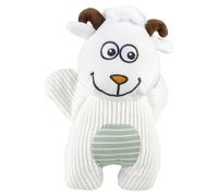 Duvo+ Jouet pour Chien Peluche Mouton Blanc 25x12x6cm Avec Quietschgeräusch