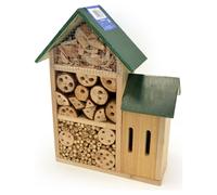 Duvo+ Maison À Insectes Nandor 29x10x35cm Pour Papillons, Abeilles, Coccinelles