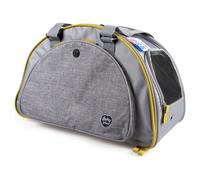 Duvo+ Paris Pet Sac Confortable Gris de Transport pour Chiens À 7 KG 50x22x32