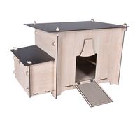 Poulailler Duvoplus Woodland Urban Knäppa Marron 100x50x60 cm