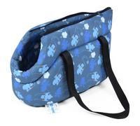 Duvo+ Sac De Transport Les Schtroumpfs Bleu Pour Animaux, Transportable, Lavable