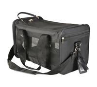 Duvo+ Sac De Voyage En Nylon Noir Pour Chats, Confortable, Stable, Ventilé