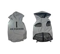 Duvo+ Veste pour chien Hi Vis Sporty Gris XL - 70CM