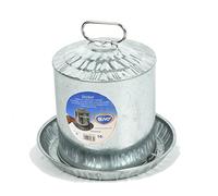 duvoplus, Abreuvoir GALVANISÉ 7,5L 32,5x28cm, Oiseaux, Oiseaux