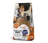duvoplus, Agneau & Riz Menu Chien 14kg, Croquettes pour Chien, Facile à digérer pour Les Chiens sensibles, Pleine de vitamines et de minéraux, avec huiles et Graisses pour Une Peau et Un Pelage sains