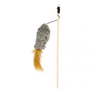 DUVOPLUS-Canne à pêche pour chat coloris multicolore poisson puffer Duvoplus - 20 x 5 cm