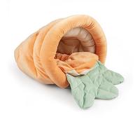 duvoplus Carrot Sac de Couchage Peluche 25x40x25cm Multicolore