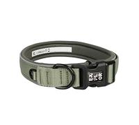 duvoplus,Collier Large Ultime avec Bandes de Couture Réfléchissantes Ultimate Fit Comfy Classic, Taille XS - 30-33 cm Undercover Green, pour Chien, Matériaux Résistants à Séchage Rapide