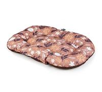 duvoplus Coussin Ovale Cousu Rustle 100x66x10cm Brun