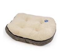 Duvoplus Coussin rectangulaire avec Empreinte de Patte 90x65x12cm Beige