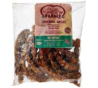 duvoplus, Farmz Cou De Poule 250gr, Extra craquant, 100% Naturel - 100% Poulet, Aucun Parfum, Colorant ni arôme ajouté, Complément Alimentaire pour Chiens