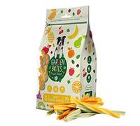 duvoplus, Garden Bites Fruity dental swirls 13cm - 30pcs couleurs mélangées, Snacks végétariens au délicieux goût fruité pour chiens, sans Gluten, Dental Care, pour Une Haleine Fraiche