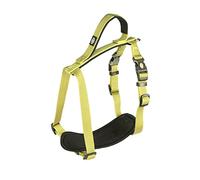 duvoplus, Harnais Confortable et Contemporain Gamme EXPLOR North, Taille 40-50cm/15mm Jaune néon, Idéal pour des promenades et expéditions aventureuses, Résistants aux Intempéries
