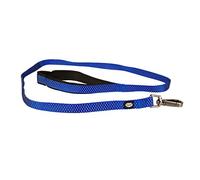 duvoplus, Laisse Confortable et Contemporaine Gamme EXPLOR East, Laisse Résistante et étanche 100cm/20mm Bleu, Waterproof, qualité Durable, Idéal pour la Promenade
