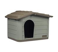 duvoplus Maison Pepita 2 ECO pour Animaux de Compagnie 76x59x55cm Brun/Vert