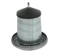duvoplus, MANGEOIRE Poules SILO GALVANISÉ + Couvercle 18KG, Oiseaux, Oiseaux