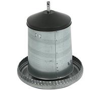 duvoplus, MANGEOIRE Poules SILO GALVANISÉ + Couvercle 5KG, Oiseaux, Oiseaux