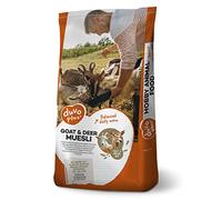 duvoplus, Muesli pour Chèvre & Cerf 18 kg, Nourriture pour Animal de Ferme, Mélange de complément pour chèvres et Cerfs, Alimentation délicieuse et variée, Plein d`ingrédients végétaux nutritifs
