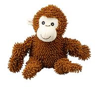 duvoplus, Peluche Singe Moppy 22x30x10cm Brun, Jouet, Brun, Chien