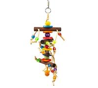 duvoplus, Pendentif coloré - Blocs en Bois & Jouets 28x10,2x6cm Multicolore, Oiseaux, Multicolore, Oiseaux
