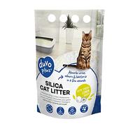 duvoplus, Premium Silica litière Citron 1-8mm - 5L - 2kg Jaune/Blanc, pour l'Hygiène, Jaune/Blanc, Chat