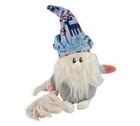 duvoplus, Xmas Peluche Nain haltère Coton 23x15x24cm Multicolore, Jouet, Multicolore, Chien