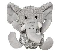 duvoplus, Zoo Friends Elsa éléphant Balle 18x19x12cm Gris, Jouet, Gris, Chien