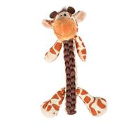 duvoplus, Zoo Friends Gino Girafe bâton 32x22x11,5cm Brun, Jouet, Brun, Chien