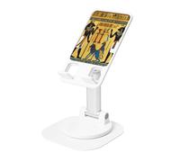 DUWAA Ancient Egypt Tribe Series Print Support de téléphone portable rotatif à 360 °, support de téléphone portable pliable