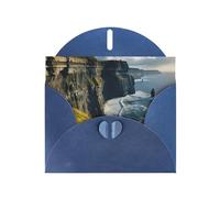 DUWAA Business Ireland Outdoors Cartes de vœux pour clients et employés adultes Motif comté de Clare The Cliffs 10,2 x 15,2 cm