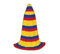 DUWAA Cape à capuche avec drapeau de la Colombie - Style médiéval - Pour fête de Noël, cosplay, bal masqué