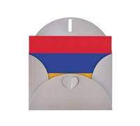 DUWAA Cartes de vœux avec drapeau de l'Arménie pour les clients et les employés adultes 10,2 x 15,2 cm
