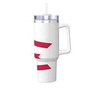 DUWAA Grand gobelet avec poignée pour un usage quotidien Motif drapeau de l'État de l'Ohio