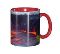 DUWAA Kilauea Tasse en céramique avec boîte cadeau Motif volcans 6 couleurs