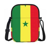 DUWAA Sac à bandoulière Oxford imprimé drapeau du Sénégal, résistant à l'eau, sac à main réglable pour femme, voyage, usage quotidien
