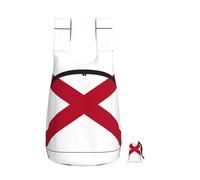 DUWAA Sac à dos pliable de 16 l avec imprimé drapeau de l'État de l'Alabama - Sac à dos de sport portable pour homme et femme