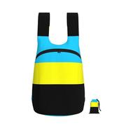 DUWAA Sac à dos portable avec imprimé drapeau du sultanat de Burongan, pliable et léger, sac à dos à bandoulière pour voyage, randonnée en plein air